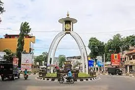 Clock tower roundabout